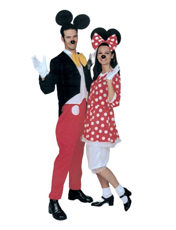 verhuur - carnaval - Strip-Filmfiguren - Mickey & Minnie